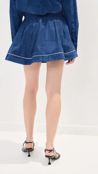 LE BOP adeline Mini Skirt Denim/Navy | Thumbnail 3 LE BOP adeline Mini Skirt Denim/Navy | Thumbnail 3