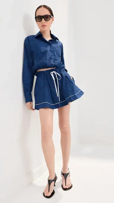 LE BOP adeline Mini Skirt Denim/Navy | Thumbnail 5 LE BOP adeline Mini Skirt Denim/Navy | Thumbnail 5