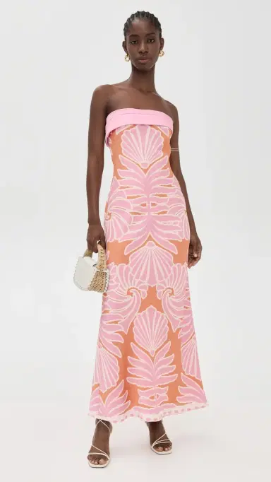 Seven Wonders Sarra Maxi Dress Brodie Pink | Thumbnail 5 Seven Wonders Sarra Maxi Dress Brodie Pink | Thumbnail 5
