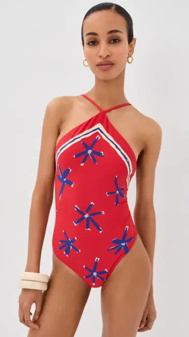 Staud Cadence One Piece Painted Foulard L | Thumbnail 5 Staud Cadence One Piece Painted Foulard L | Thumbnail 5