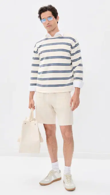 NN07 ailor triped Cotton Sweater | Thumbnail 5 NN07 ailor triped Cotton Sweater | Thumbnail 5