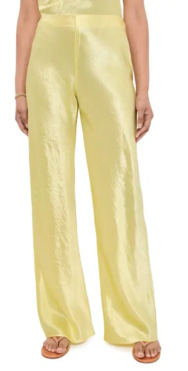 CAMI NYC Bristol Crinkle Pants Buttercup | Thumbnail 1 CAMI NYC Bristol Crinkle Pants Buttercup | Thumbnail 1