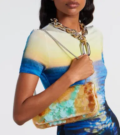 Rabanne Sparkle sequined shoulder bag | Thumbnail 5 Rabanne Sparkle sequined shoulder bag | Thumbnail 5