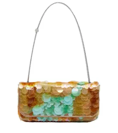 Rabanne Sparkle sequined shoulder bag | Thumbnail 1 Rabanne Sparkle sequined shoulder bag | Thumbnail 1