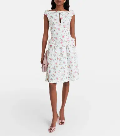 SHUSHU/TONG Floral pleated miniskirt | Thumbnail 4 SHUSHU/TONG Floral pleated miniskirt | Thumbnail 4
