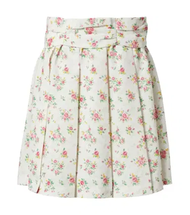 SHUSHU/TONG Floral pleated miniskirt | Thumbnail 1 SHUSHU/TONG Floral pleated miniskirt | Thumbnail 1