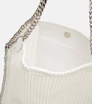 Stella McCartney Falabella Medium mesh tote bag | Thumbnail 2 Stella McCartney Falabella Medium mesh tote bag | Thumbnail 2