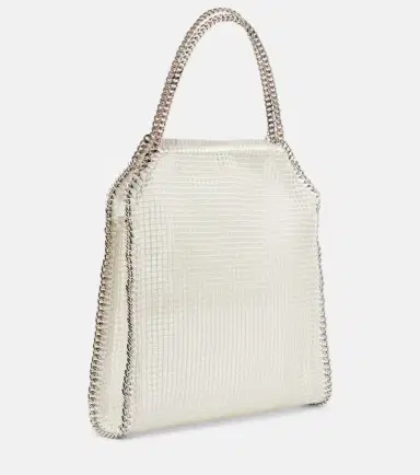Stella McCartney Falabella Medium mesh tote bag | Thumbnail 3 Stella McCartney Falabella Medium mesh tote bag | Thumbnail 3