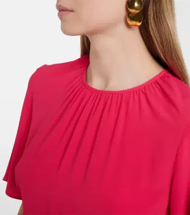 Joseph Libby belted crêpe blouse | Thumbnail 5 Joseph Libby belted crêpe blouse | Thumbnail 5