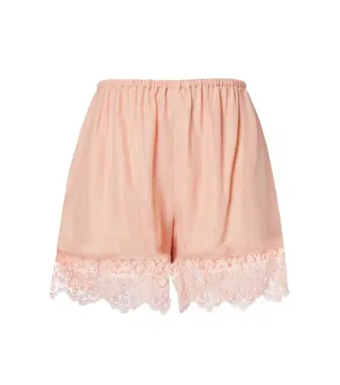 Stella McCartney Lace-trimmed silk shorts | Thumbnail 1 Stella McCartney Lace-trimmed silk shorts | Thumbnail 1