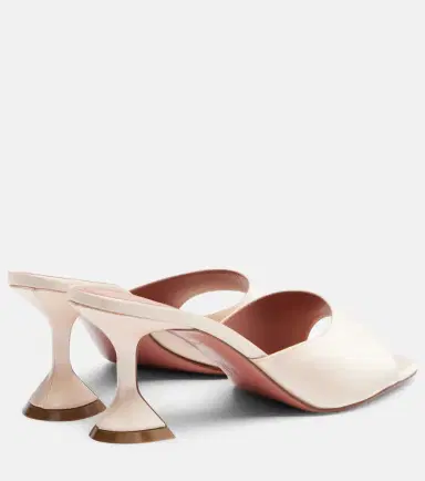 Amina Muaddi Lupita satin mules | Thumbnail 2 Amina Muaddi Lupita satin mules | Thumbnail 2