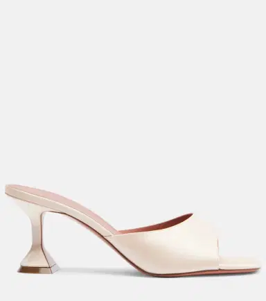 Amina Muaddi Lupita satin mules | Thumbnail 3 Amina Muaddi Lupita satin mules | Thumbnail 3