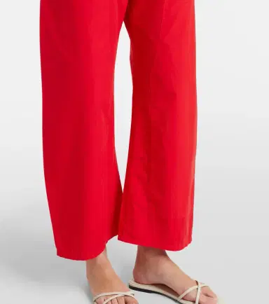 Leset Kyoto cropped cotton wide-leg pants | Thumbnail 5 Leset Kyoto cropped cotton wide-leg pants | Thumbnail 5