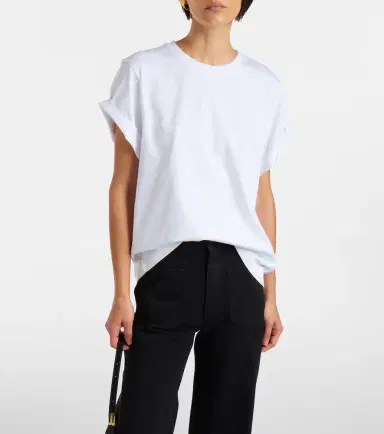 Victoria Beckham Tilly cotton jersey T-shirt | Thumbnail 2 Victoria Beckham Tilly cotton jersey T-shirt | Thumbnail 2