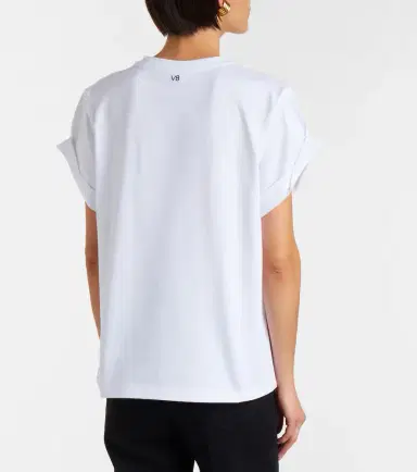 Victoria Beckham Tilly cotton jersey T-shirt | Thumbnail 4 Victoria Beckham Tilly cotton jersey T-shirt | Thumbnail 4