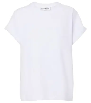 Victoria Beckham Tilly cotton jersey T-shirt | Thumbnail 1 Victoria Beckham Tilly cotton jersey T-shirt | Thumbnail 1