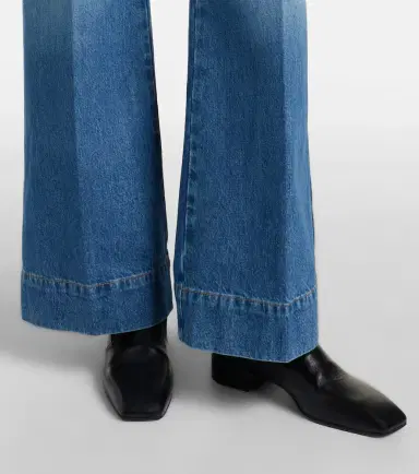 Victoria Beckham Alina faded wide-leg jeans | Thumbnail 7 Victoria Beckham Alina faded wide-leg jeans | Thumbnail 7