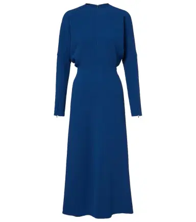 Victoria Beckham Cady midi dress | Thumbnail 1 Victoria Beckham Cady midi dress | Thumbnail 1