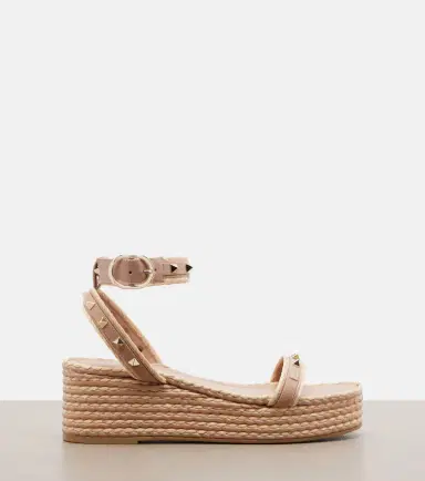 Valentino Garavani Rockstud leather platform sandals | Thumbnail 2 Valentino Garavani Rockstud leather platform sandals | Thumbnail 2