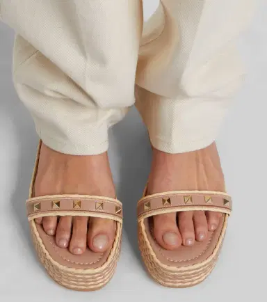 Valentino Garavani Rockstud leather platform sandals | Thumbnail 6 Valentino Garavani Rockstud leather platform sandals | Thumbnail 6