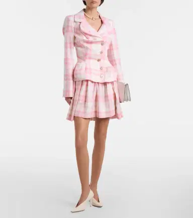 Vivienne Westwood Checked wool-blend blazer | Thumbnail 3 Vivienne Westwood Checked wool-blend blazer | Thumbnail 3