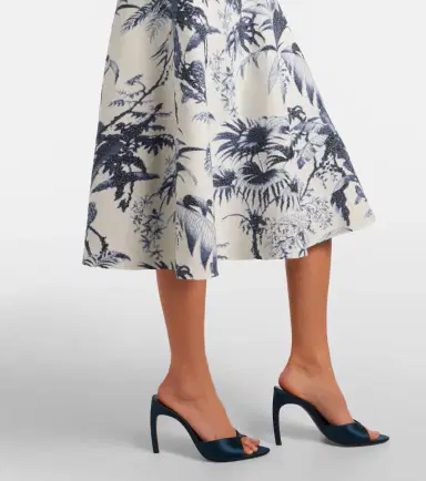 Oscar de la Renta Printed cocktail dress | Thumbnail 3 Oscar de la Renta Printed cocktail dress | Thumbnail 3