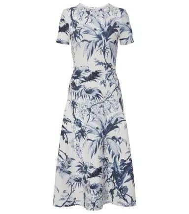 Oscar de la Renta Printed cocktail dress | Thumbnail 1 Oscar de la Renta Printed cocktail dress | Thumbnail 1