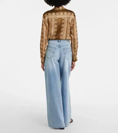 Zimmermann Indra wide-leg jeans | Thumbnail 3 Zimmermann Indra wide-leg jeans | Thumbnail 3