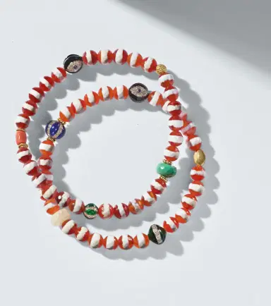 Ileana Makri Set of 2 18kt gold and sterling silver beaded bracelets with gemstones | Thumbnail 3 Ileana Makri Set of 2 18kt gold and sterling silver beaded bracelets with gemstones | Thumbnail 3