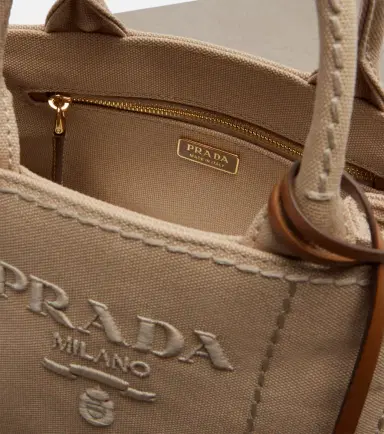 Prada Jardinière Mini canvas top-handle bag | Thumbnail 4 Prada Jardinière Mini canvas top-handle bag | Thumbnail 4