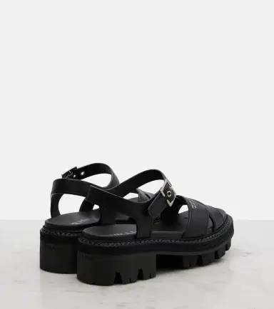 Prada Leather sandals | Thumbnail 2 Prada Leather sandals | Thumbnail 2
