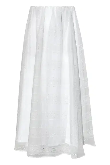 Brunello Cucinelli Broderie Anglaise Maxi Skirt | Thumbnail 1 Brunello Cucinelli Broderie Anglaise Maxi Skirt | Thumbnail 1