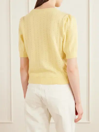 Frame Charm Knitted Cashmere Sweater | Thumbnail 4 Frame Charm Knitted Cashmere Sweater | Thumbnail 4