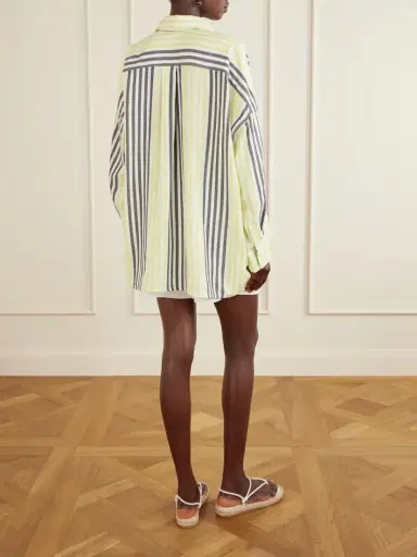 Marrakshi Life Striped Cotton Shirt | Thumbnail 4 Marrakshi Life Striped Cotton Shirt | Thumbnail 4