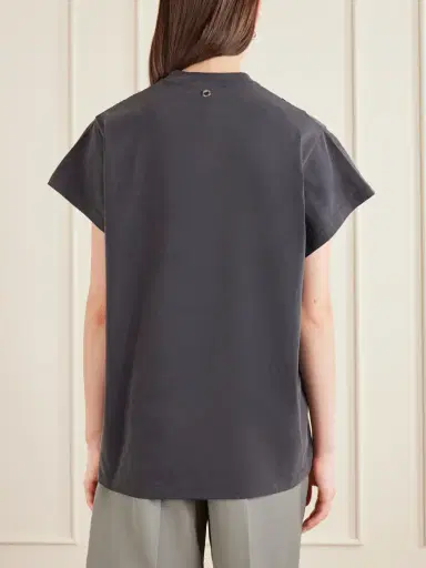 Stella McCartney Lace-trimmed Cotton-jersey T-shirt | Thumbnail 4 Stella McCartney Lace-trimmed Cotton-jersey T-shirt | Thumbnail 4