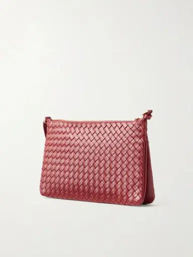Bottega Veneta Intrecciato Piccolo Leather Medium Pouch | Thumbnail 4 Bottega Veneta Intrecciato Piccolo Leather Medium Pouch | Thumbnail 4