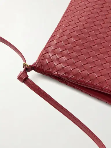 Bottega Veneta Intrecciato Piccolo Leather Medium Pouch | Thumbnail 5 Bottega Veneta Intrecciato Piccolo Leather Medium Pouch | Thumbnail 5