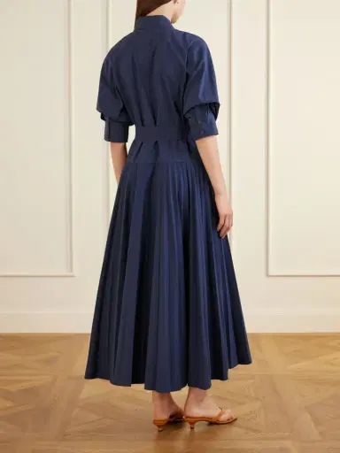 Simkhai Arlo Cotton Belted Maxi Dress | Thumbnail 3 Simkhai Arlo Cotton Belted Maxi Dress | Thumbnail 3