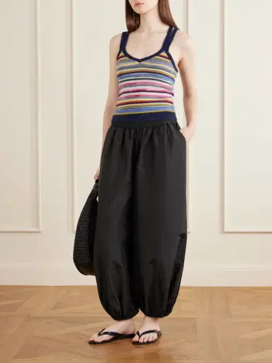 Suzie Kondi Toula Striped Cashmere Tank Top | Thumbnail 2 Suzie Kondi Toula Striped Cashmere Tank Top | Thumbnail 2