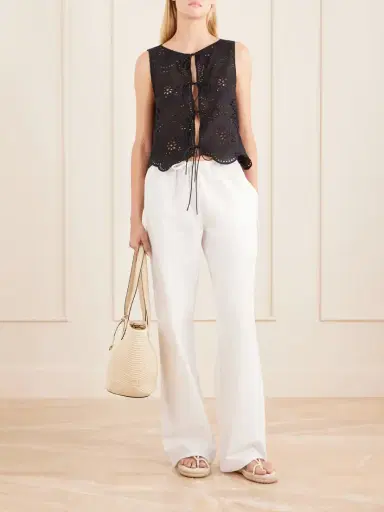Matteau Drawcord Cotton Straight-leg Pants | Thumbnail 2 Matteau Drawcord Cotton Straight-leg Pants | Thumbnail 2