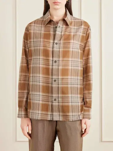 Matteau Checked Cotton-voile Shirt | Thumbnail 3 Matteau Checked Cotton-voile Shirt | Thumbnail 3