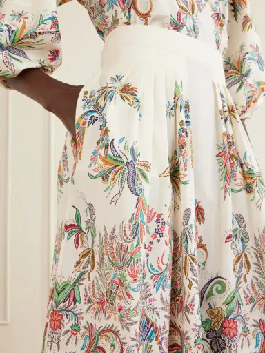 Etro Paisley-print Cotton-poplin Midi Skirt | Thumbnail 5 Etro Paisley-print Cotton-poplin Midi Skirt | Thumbnail 5