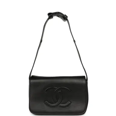 Chanel Chanel CC Messenger Bag Black Lambskin Gold Hardware | Thumbnail 7 Chanel Chanel CC Messenger Bag Black Lambskin Gold Hardware | Thumbnail 7