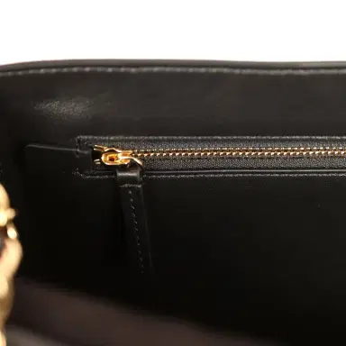 Chanel Chanel Maxi "Souplissimo" Small Flap Bag Black Suede Gold Hardware | Thumbnail 11 Chanel Chanel Maxi "Souplissimo" Small Flap Bag Black Suede Gold Hardware | Thumbnail 11