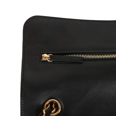 Chanel Chanel Maxi "Souplissimo" Small Flap Bag Black Suede Gold Hardware | Thumbnail 8 Chanel Chanel Maxi "Souplissimo" Small Flap Bag Black Suede Gold Hardware | Thumbnail 8