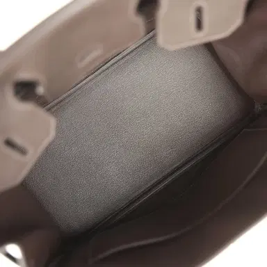 HERMÈS Hermes Birkin 30 Bai Brun Togo Palladium Hardware | Thumbnail 8 HERMÈS Hermes Birkin 30 Bai Brun Togo Palladium Hardware | Thumbnail 8