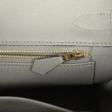 HERMÈS Hermes Birkin 30 Gris Mouette Togo Gold Hardware | Thumbnail 9 HERMÈS Hermes Birkin 30 Gris Mouette Togo Gold Hardware | Thumbnail 9