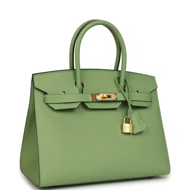 HERMÈS Hermes Birkin Sellier 30 Vert Criquet Epsom Gold Hardware | Thumbnail 2 HERMÈS Hermes Birkin Sellier 30 Vert Criquet Epsom Gold Hardware | Thumbnail 2