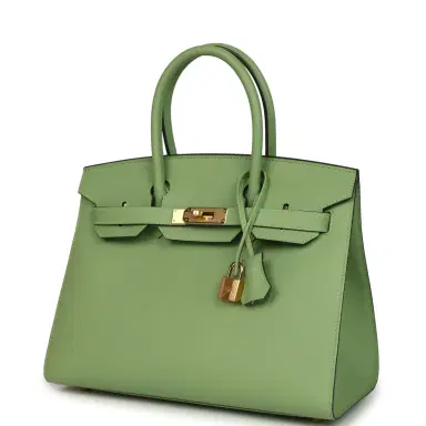 HERMÈS Hermes Birkin Sellier 30 Vert Criquet Epsom Gold Hardware | Thumbnail 5 HERMÈS Hermes Birkin Sellier 30 Vert Criquet Epsom Gold Hardware | Thumbnail 5