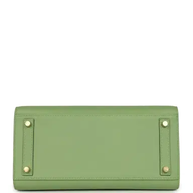 HERMÈS Hermes Birkin Sellier 30 Vert Criquet Epsom Gold Hardware | Thumbnail 6 HERMÈS Hermes Birkin Sellier 30 Vert Criquet Epsom Gold Hardware | Thumbnail 6